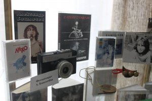 Фрагмент экспозиции Музея Александра Башлачёва