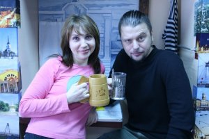 Илья Кнабенгоф в Музее Александра Башлачёва. Фото из архива музея
