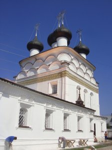 Белозерск. Завершение реставрации церкви Спаса Всемилостивого