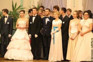 Рождественский бал в областной библиотеке. 2014 год