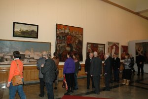 Выставка «Искусство земли Вологодской» в Центральном музее Великой Отечественной войны 1941-1945 гг. в Москве. 2010 год