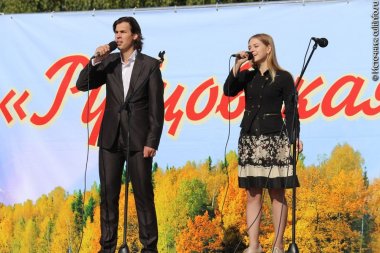Участники фестиваля Андрей Прусаков и Наталья Лукинова