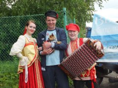 Сергей Соловьёв с коллегами