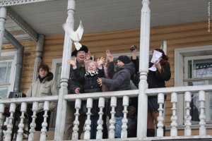 Отпущение птиц. Дом купца Самарина. 2012 г.