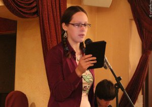 Выступление в поэтическом клубе «Диоген»