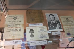 Фрагмент архивной выставки «Солдат, твой подвиг вечен» к 70-летию Великой Победы