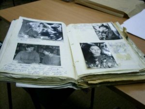 Книга записей заседаний ЛитО «Ступени». Фото из личного архива