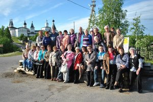Вологодский Клуб любителей искусства. Выездное заседание. Ферапонтов монастырь. 9 июня 2012 года. Фото ВОКГ