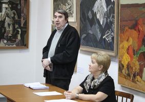 Выставка «Малоизвестные произведения» мастера индустриального пейзажа Александра Пантелеева открылась в мемориальной мастерской художника.