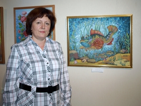 В музее «Мир забытых вещей» открылась выставка картин  Людмилы Барбашовой «Под небом голубым»