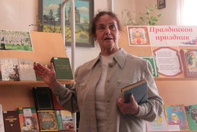 В филиале юношеской библиотеки урок поэзии провела Ольга Фокина
