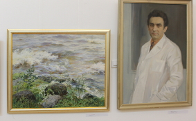 В картинной галерее открылась юбилейная выставка живописи Олега Бороздина