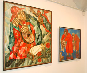 Открытие выставки Виктора Седова