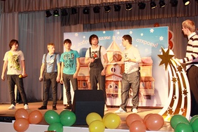 Дед Мороз принимал III Всероссийский фестиваль школьных команд КВН