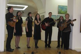 В картинной галерее состоялся концерт «Русский огонек», посвященный 75-летию Николая Рубцова