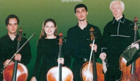 Московский виолончельный квартет выступил в филармонии