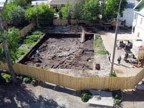 В исторической части Вологды проводятся археологические и охранно-спасательные работы