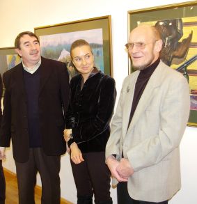 В Шаламовском доме открылась выставка пастели Олега Пахомова