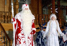Завершив традиционное новогоднее путешествие, Российский Дед Мороз вернулся в свои сказочные владения