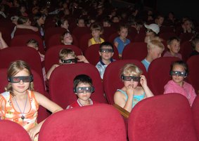 Фильмы в формате 3D начали показывать в кинотеатре «Салют»
