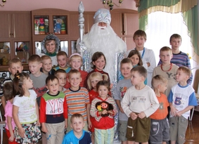 Дед Мороз поздравил первоклассников Великого Устюга с Днем знаний