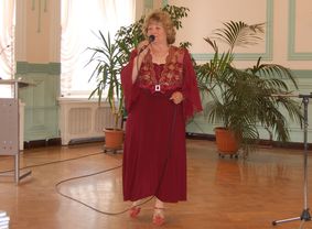 В областной библиотеке имени И. В. Бабушкина прошла встреча с поэтессой Надеждой Слободиной