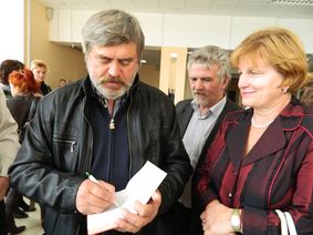Участники Выездного Секретариата Союза писателей России побывали в Тотьме – на родине Николая Рубцова