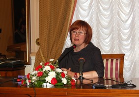 В преддверии Международного дня музеев состоялась пресс-конференция Людмилы Коротаевой