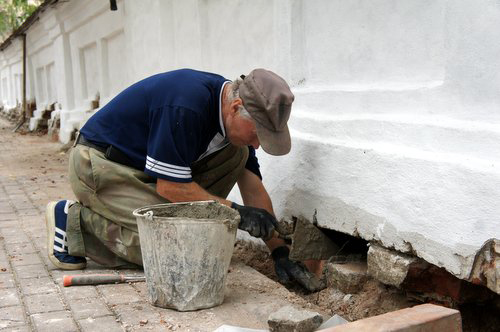 На территории Кирилло-Белозерского музея-заповедника проходят реставрационные работы