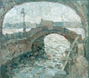 В Арт-галерее «Красный мост» открылась выставка Михаила Горохова и Леты Югай