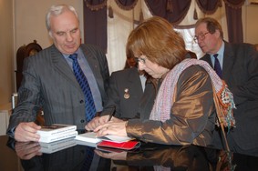 Within the framework of the project «the Vologda penates» our city was visited by Belarus writer Svetlana Aleksievich