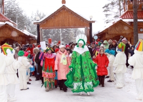 Российский Дед Мороз отметил очередной день рождения