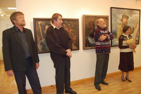В Шаламовском доме открылась выставка «Автопортреты вологодских художников ХХ – ХХI века»