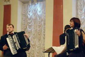 Концерт с участием дуэта аккордеонистов «Тет-а-Тет» и джазового пианиста Виталия Коваленко