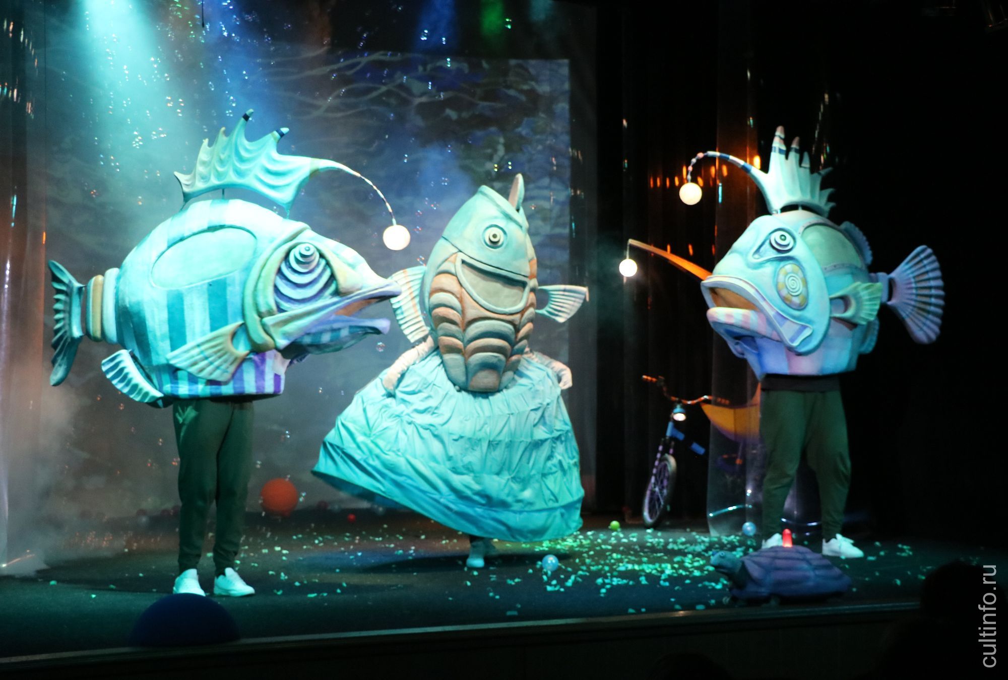 Спектакль «Сказка, рассказанная на ночь» Вологодского театра кукол «Теремок»
