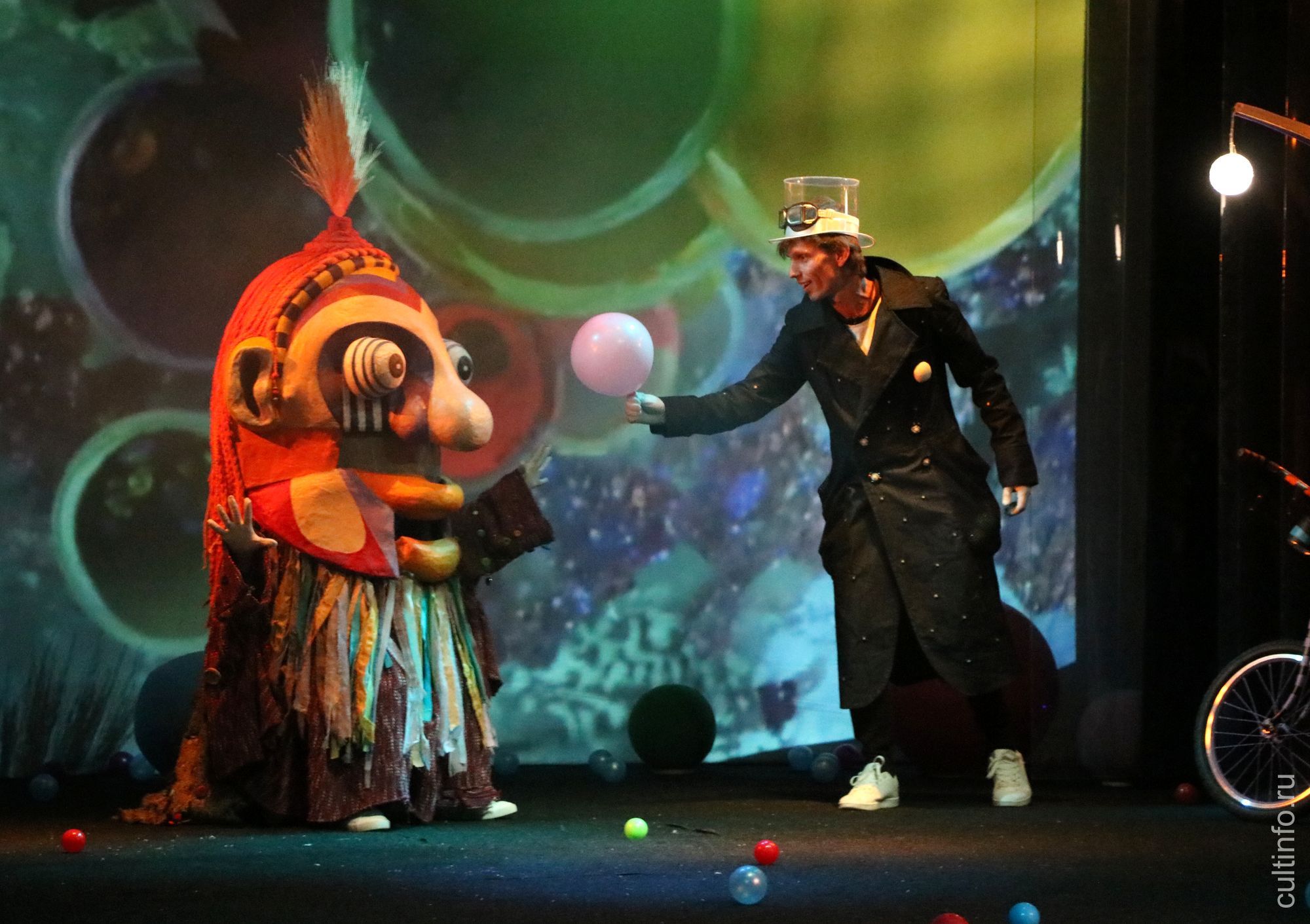Спектакль «Сказка, рассказанная на ночь» Вологодского театра кукол «Теремок»