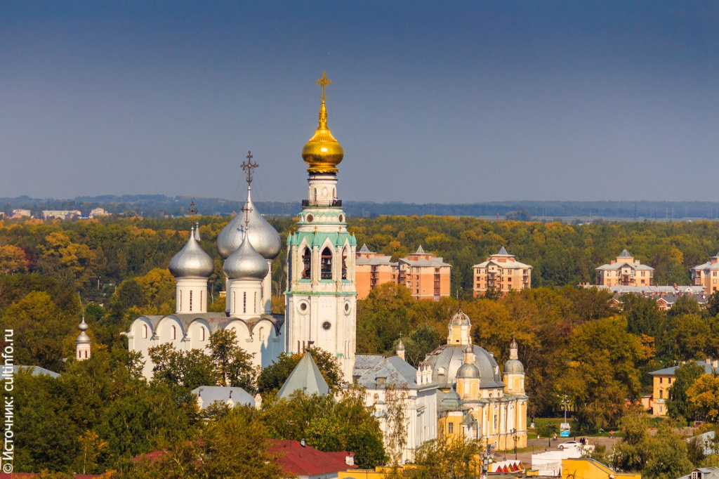 Vologda Kremlin with St.Sophia Cathedral