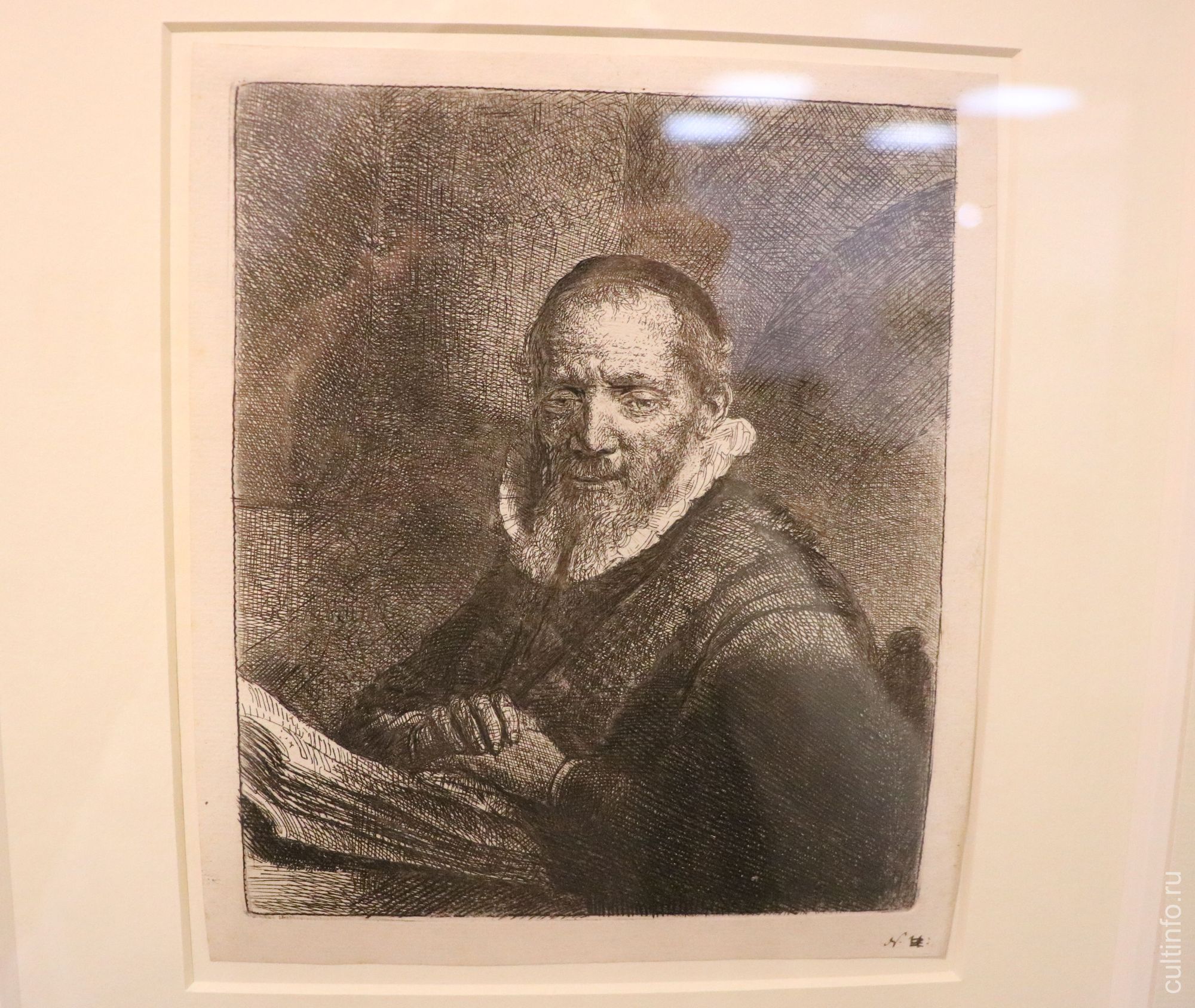 Рейн ван Х. Рембрандт. Портрет Яна Корнелиса Сильвия, пастер. 1633-1665 гг.