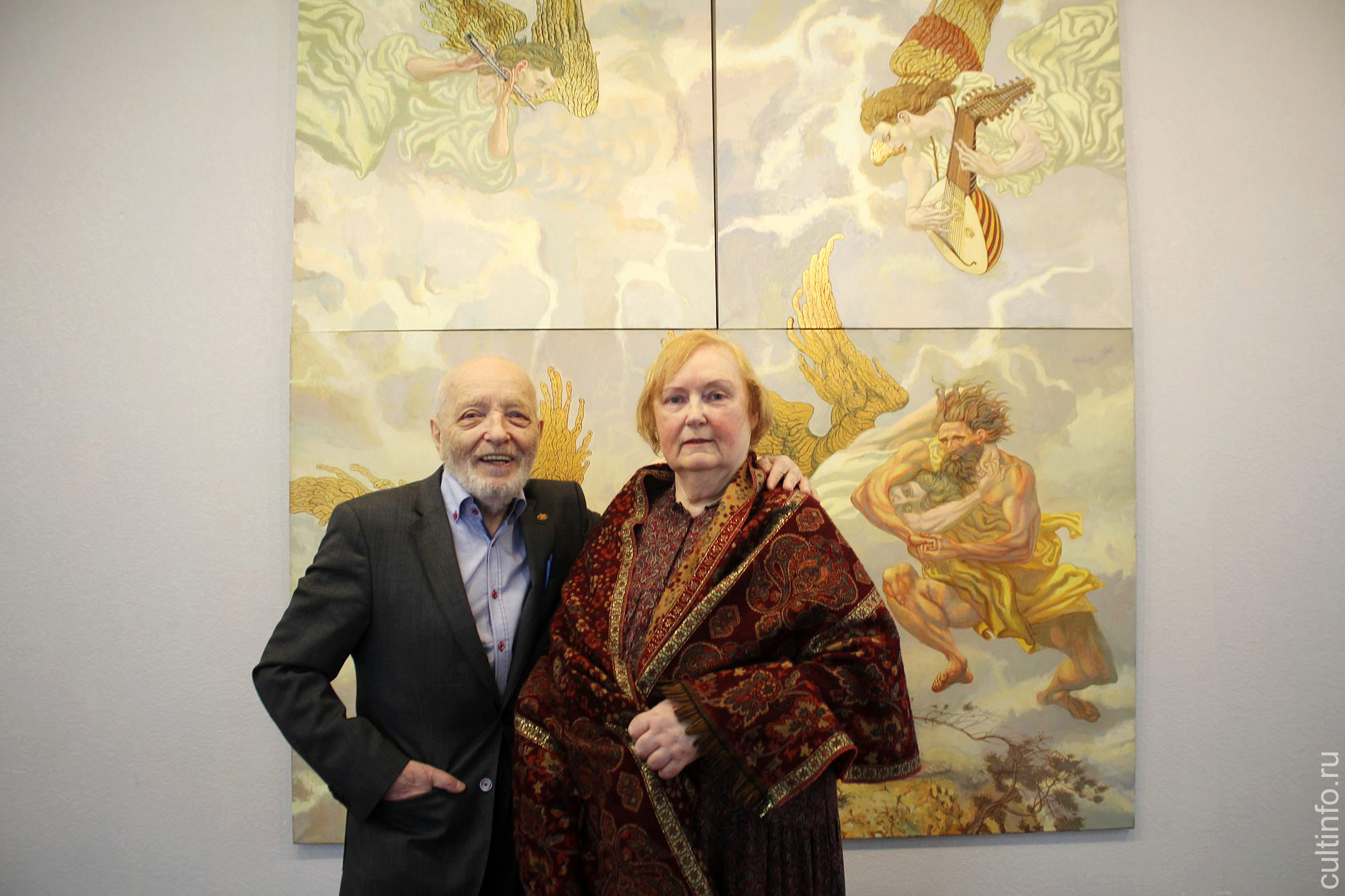 Михаил Верхоланцев с женой
