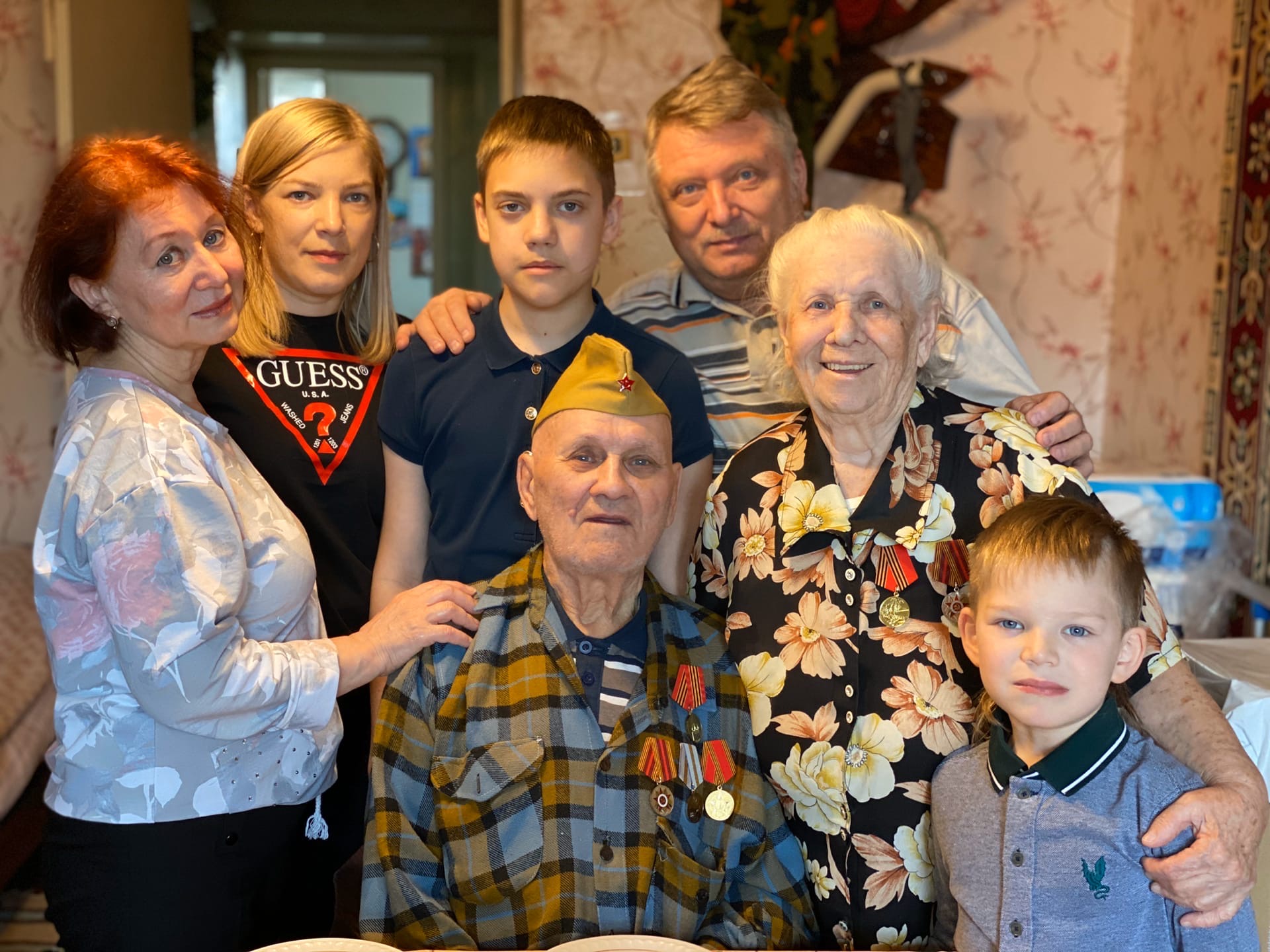 Леонид Вересов в кругу семьи