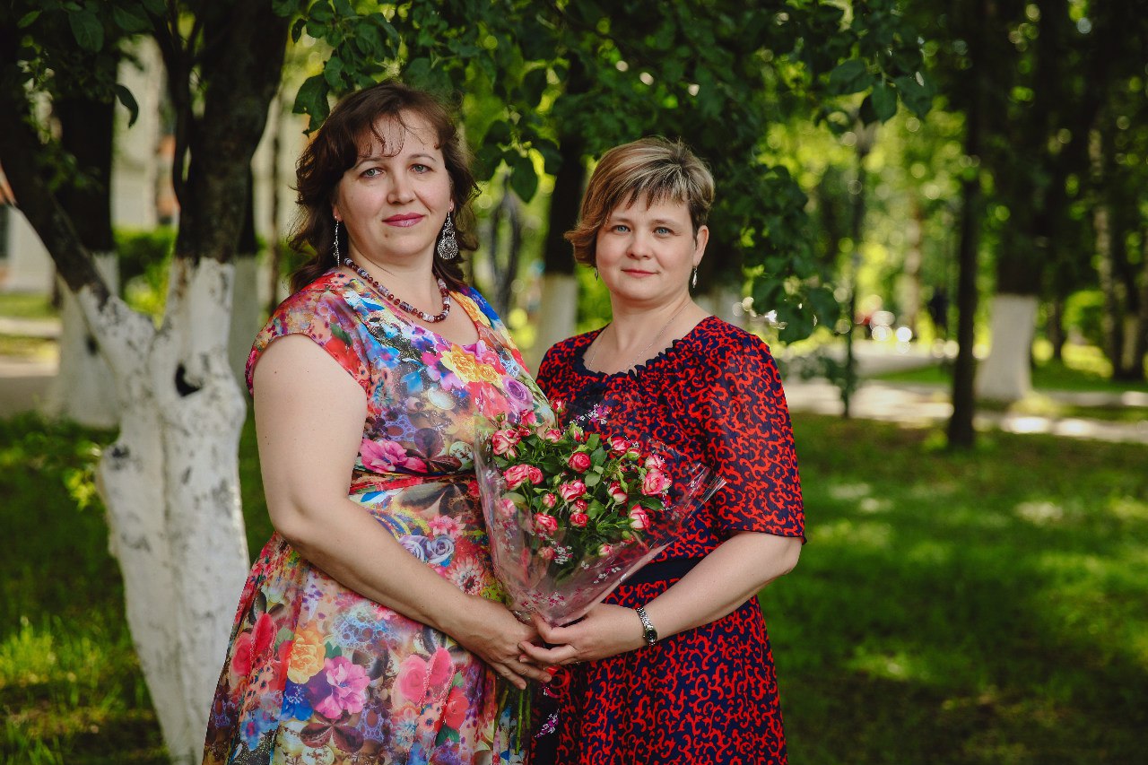 Мария Медкова и Оксана Кириллова. Фото из личного архива