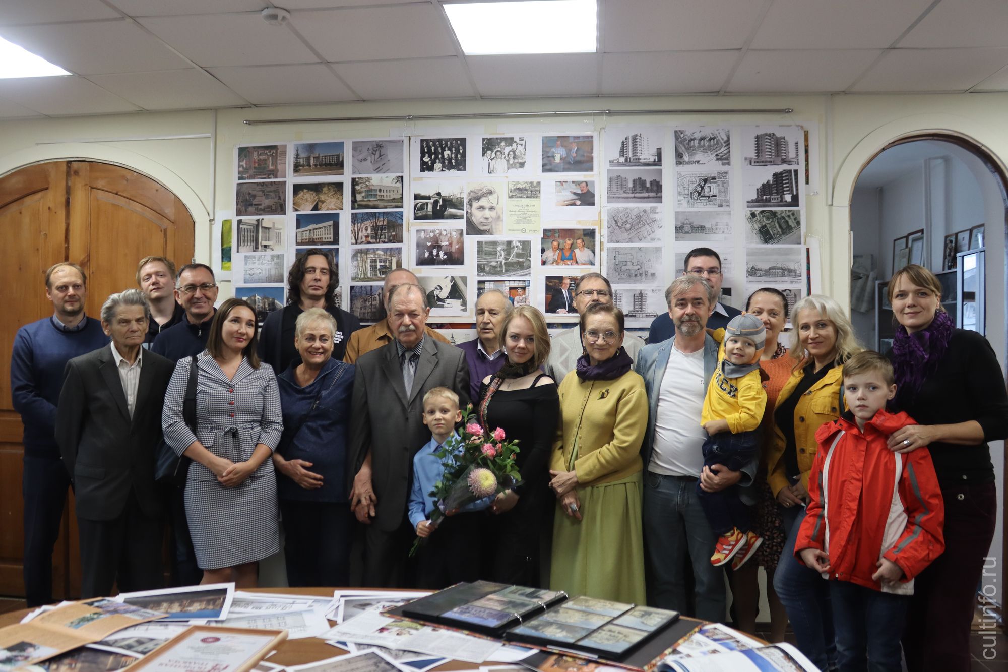 В Вологде открылась юбилейная выставка архитектора Валентина Голованова