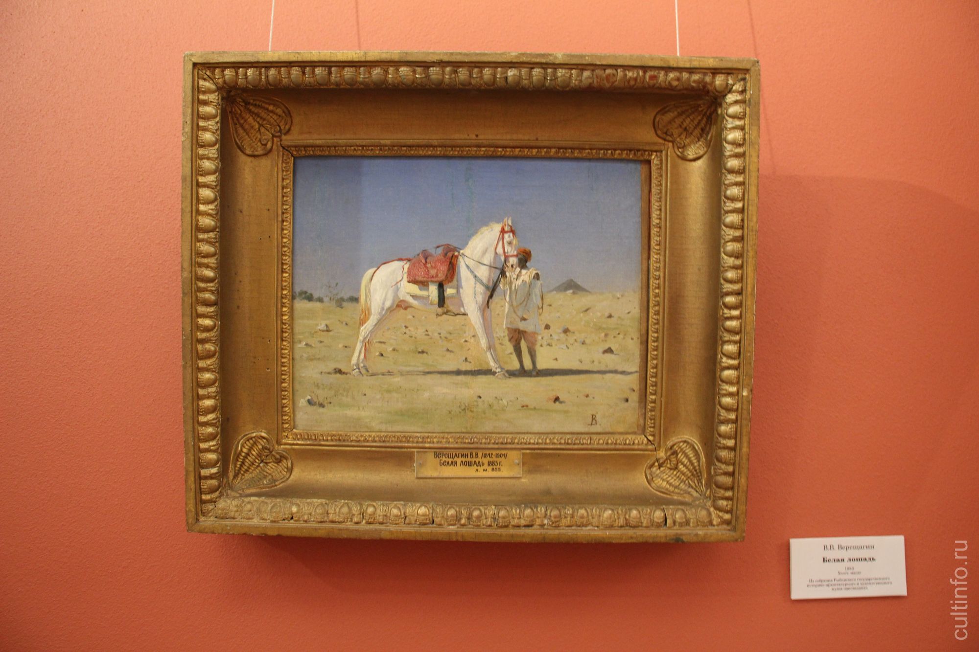 Верещагин В.В. Белая лошадь. 1883