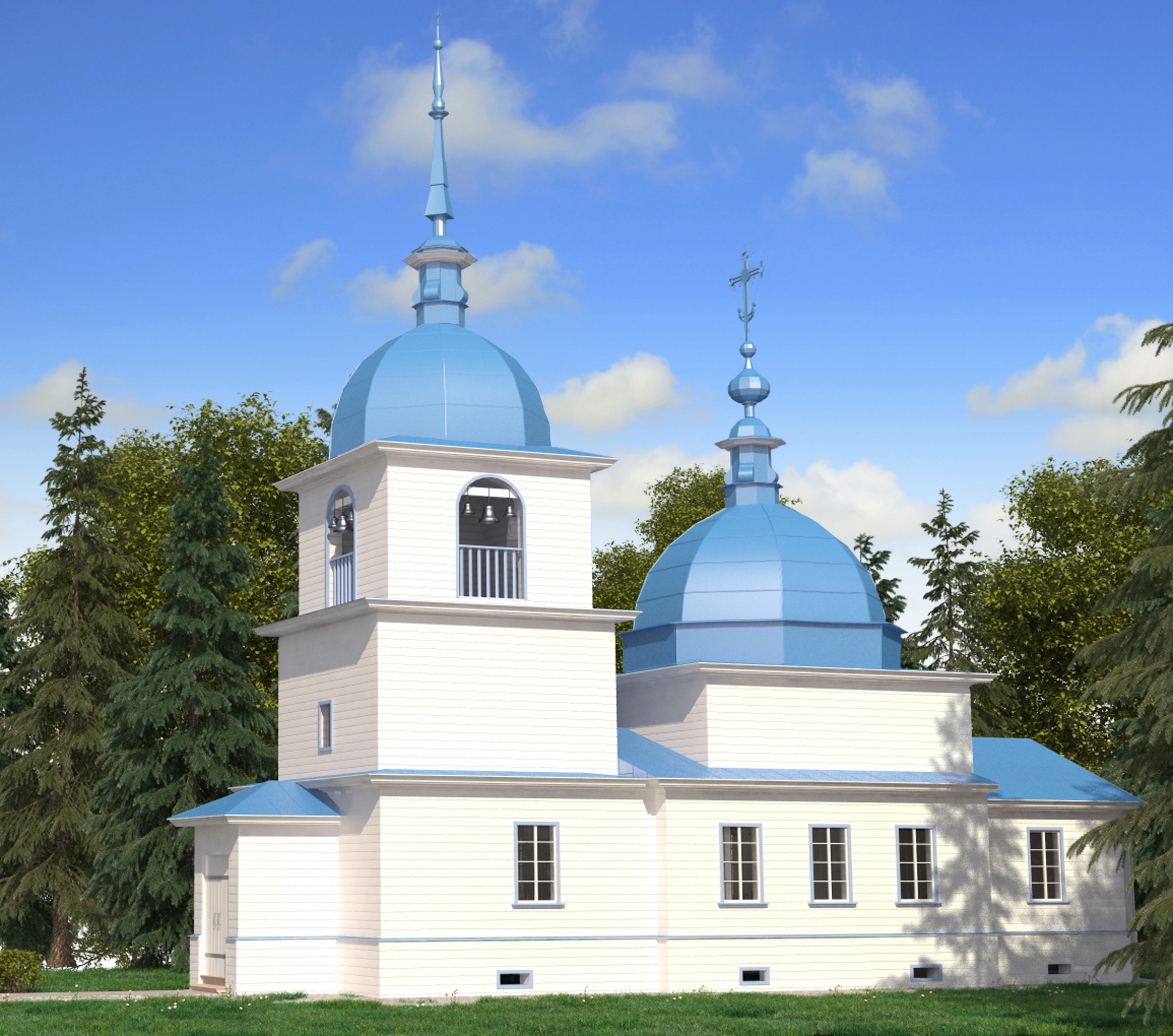 3D-модель Александро-Невской церкви