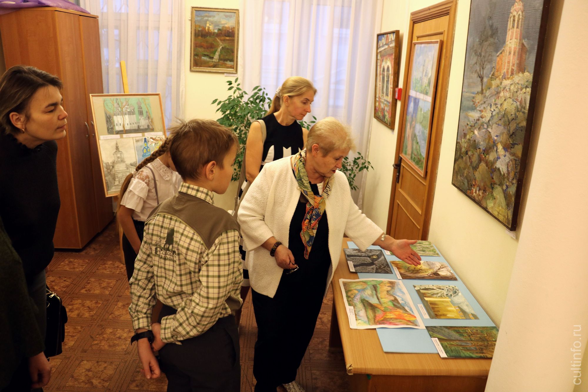 Выставка «Ангелы русской деревни» открылась в духовно-просветительском центре «Северная Фиваида».