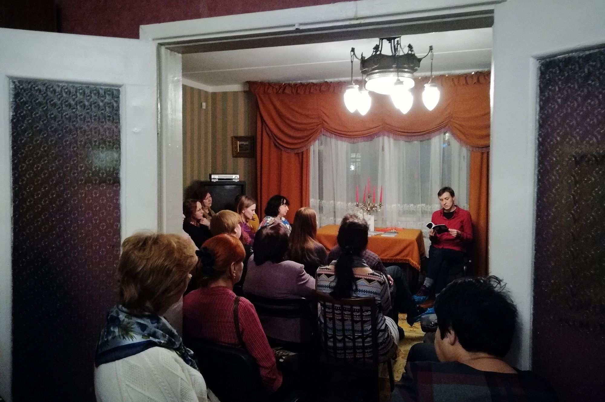 Встреча Наты Сучковой с читателями в Музее-квартире Василия Белова. Февраль 2019
