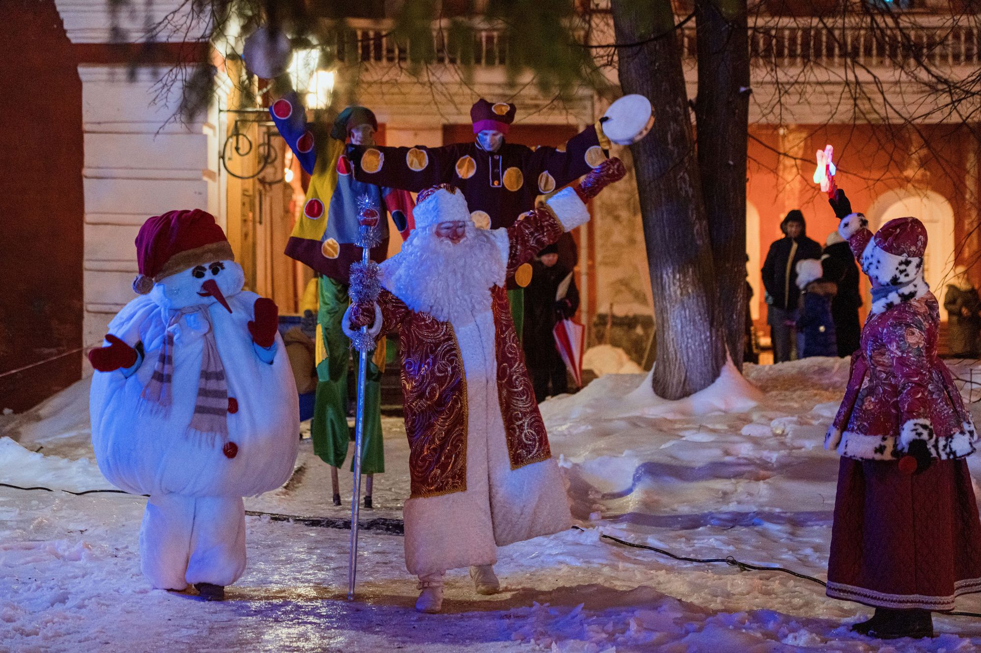 Настоящий вологодский Новый год в Кремле. Фото Романа Ильина