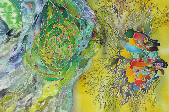 Произведения художественного текстиля представит в мастерской Пантелеева череповецкая художница Татьяна Капустина