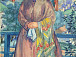 Кустодиев Б.М. Купчиха. 1919. Вариант картины 1915 года, находящейся в Государственном Русском музее. ВОКГ