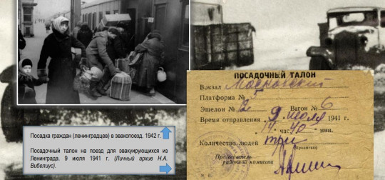 Государственный архив Вологодской области представляет выставку документов «Эвакуация»